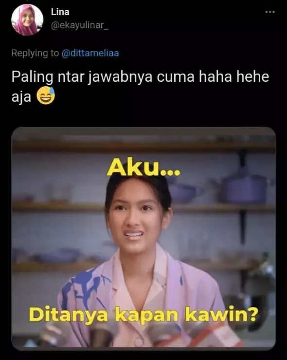 Pertanyaan khas kumpul keluarga © berbagai sumber Pertanyaan khas kumpul keluarga © berbagai sumber