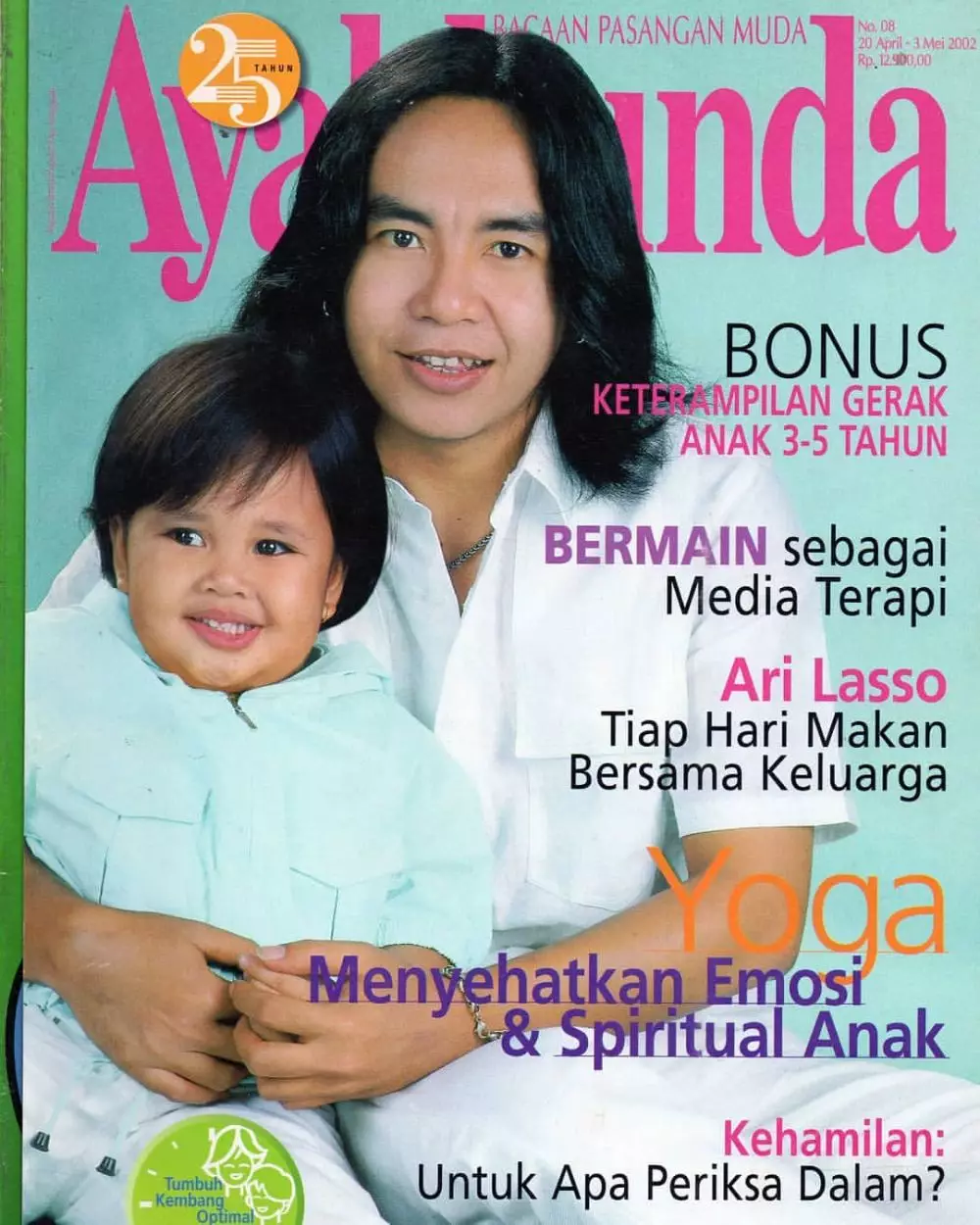 seleb dan anak jadi cover majalah jadul © berbagai sumber