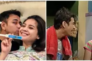 9 Potret lawas Raffi dan Nagita Slavina saat mengisi acara komedi