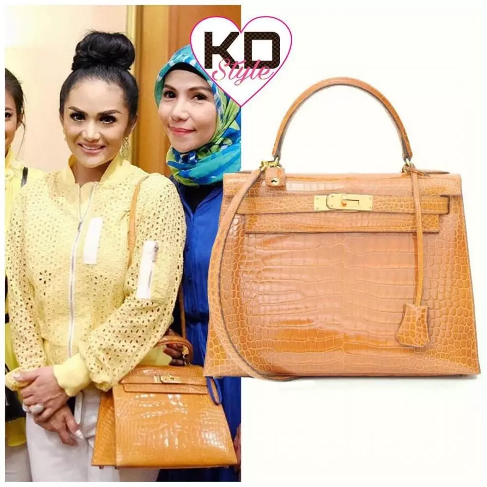 Taksiran harga 15 tas mewah Krisdayanti © Instagram/@krisdayanti_style