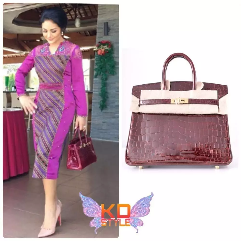 Taksiran harga 15 tas mewah Krisdayanti © Instagram/@krisdayanti_style