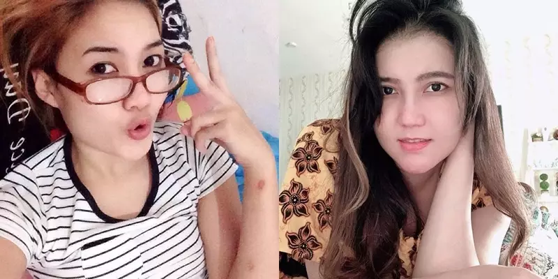 Nella dan Via muka bantal © Instagram