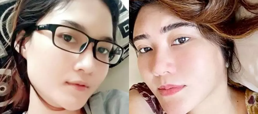 Nella dan Via muka bantal © Instagram