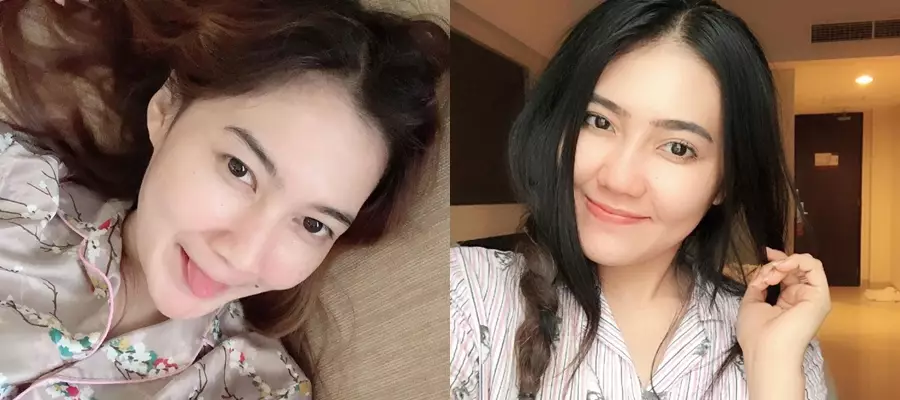 Nella dan Via muka bantal © Instagram