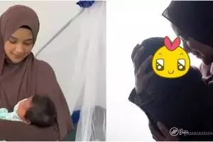 Sembuh dari Covid-19, ini 7 momen Nadya Mustika momong baby Syaki