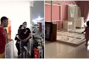 10 Potret suasana rumah Raffi sebelum dan sesudah Nisya Ahmad pindah