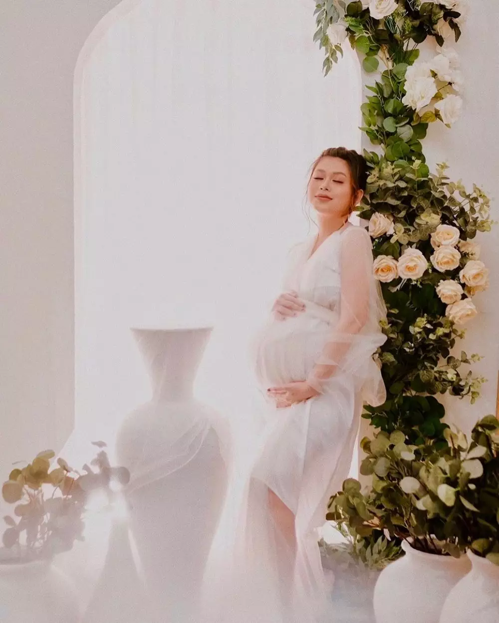 maternity shoot istri reza alisyahbana © berbagai sumber