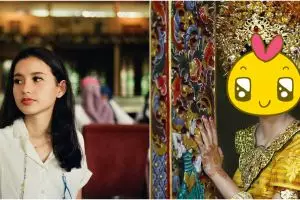 Biasa tampil natural, ini 10 potret Sarah Menzel dengan makeup tebal