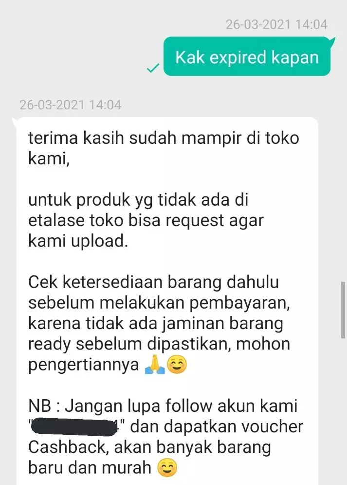 chat nggak nyambung dari seller © Twitter chat nggak nyambung dari seller © Twitter