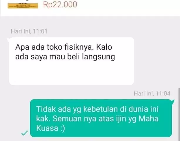 chat nggak nyambung dari seller © Twitter chat nggak nyambung dari seller © Twitter