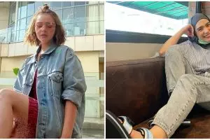 10 Beda gaya Amanda Manopo & Putri Anne di keseharian, stylish banget