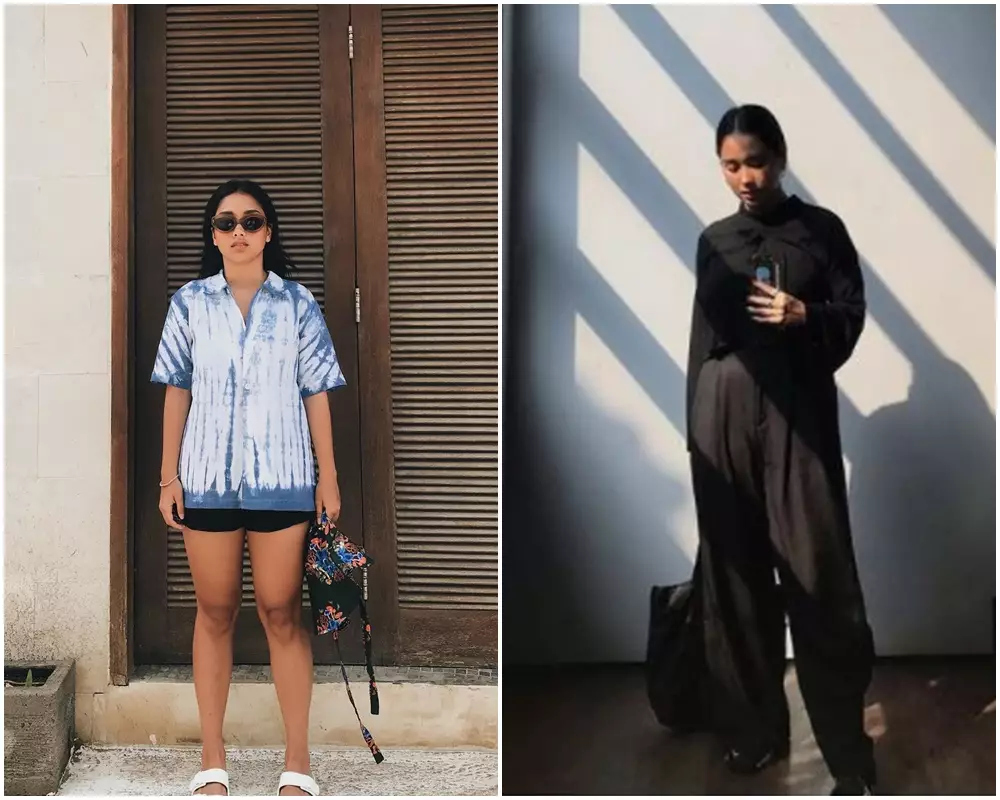 Beda gaya outfit keseharian seleb kembar © 2021 brilio.net Beda gaya outfit keseharian seleb kembar © 2021 brilio.net