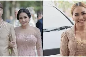 6 Beda gaya Nagita Slavina dan Ayu Ting Ting saat berkebaya, memesona