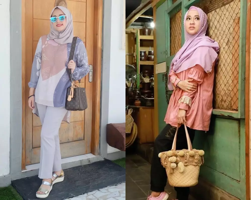 outfit Adelia dan Okie © Instagram outfit Adelia dan Okie © Instagram