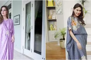 Potret 8 pesinetron pakai kaftan, Celine Evangelista banjir pujian