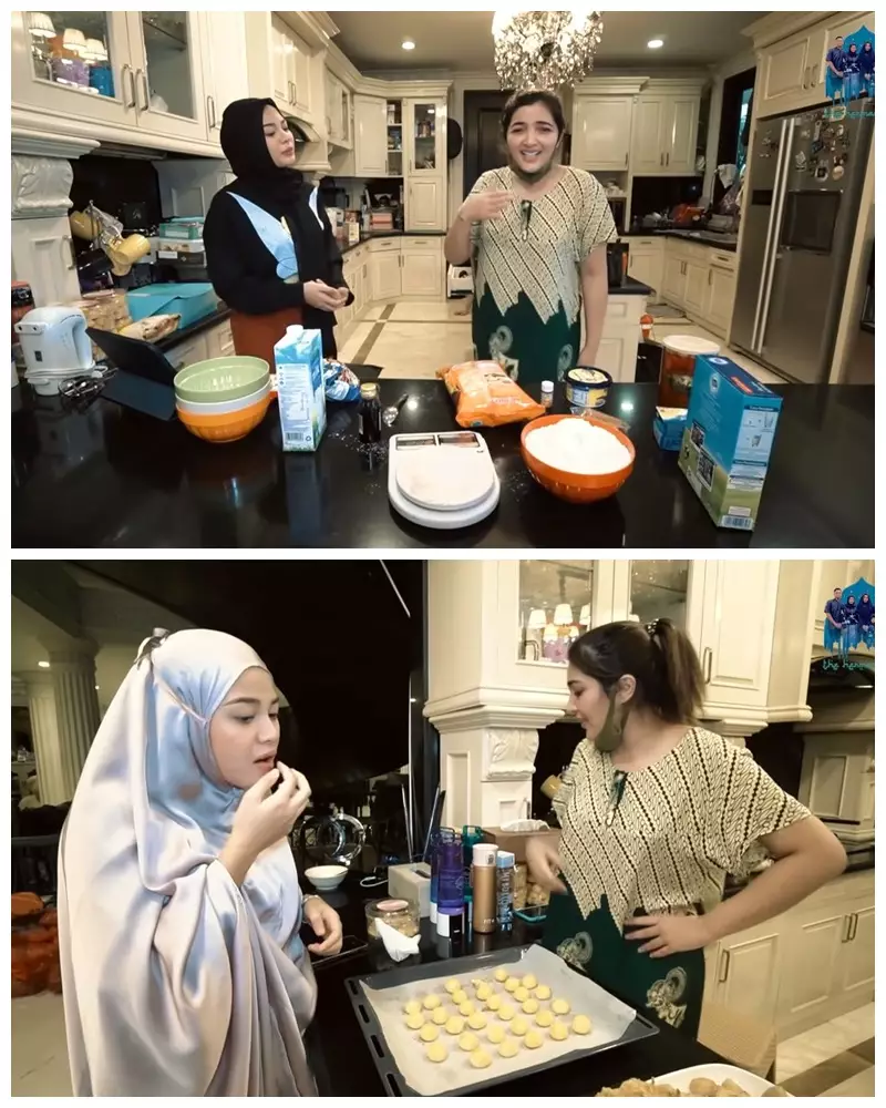 seleb bikin kue Lebaran © 2021 brilio.net seleb bikin kue Lebaran © 2021 brilio.net