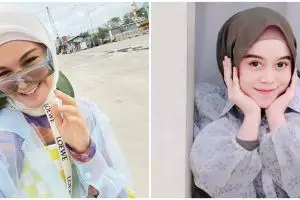 Gaya outfit 8 seleb berhijab tema colorful, Tantri Namirah kece abis