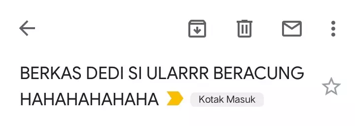 Subject email kantor nyeleneh © 2021 berbagai sumber