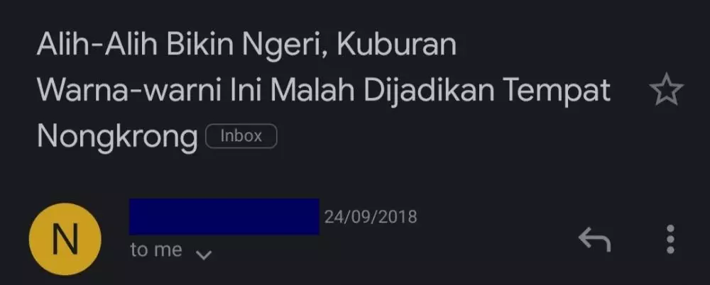 Subject email kantor nyeleneh © 2021 berbagai sumber