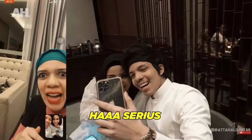 Momen Atta umumkan kehamilan Aurel Youtube/Atta Halilintar