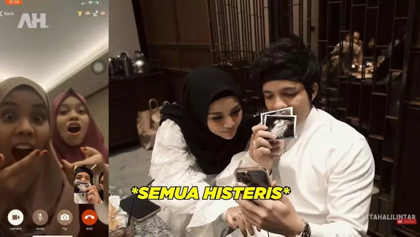 Momen Atta umumkan kehamilan Aurel Youtube/Atta Halilintar