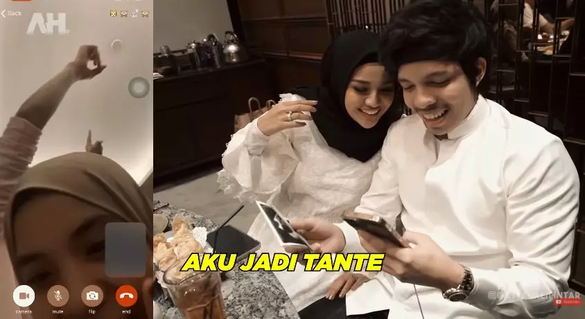 Momen Atta umumkan kehamilan Aurel Youtube/Atta Halilintar