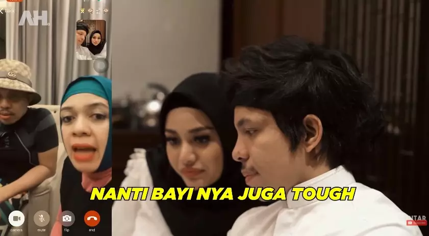 Momen Atta umumkan kehamilan Aurel Youtube/Atta Halilintar