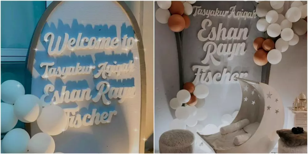 akikah anak Tengku Dewi © berbagai sumber akikah anak Tengku Dewi © berbagai sumber