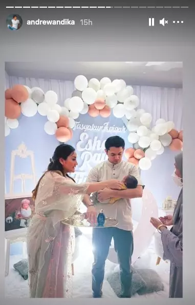 akikah anak Tengku Dewi © berbagai sumber akikah anak Tengku Dewi © berbagai sumber