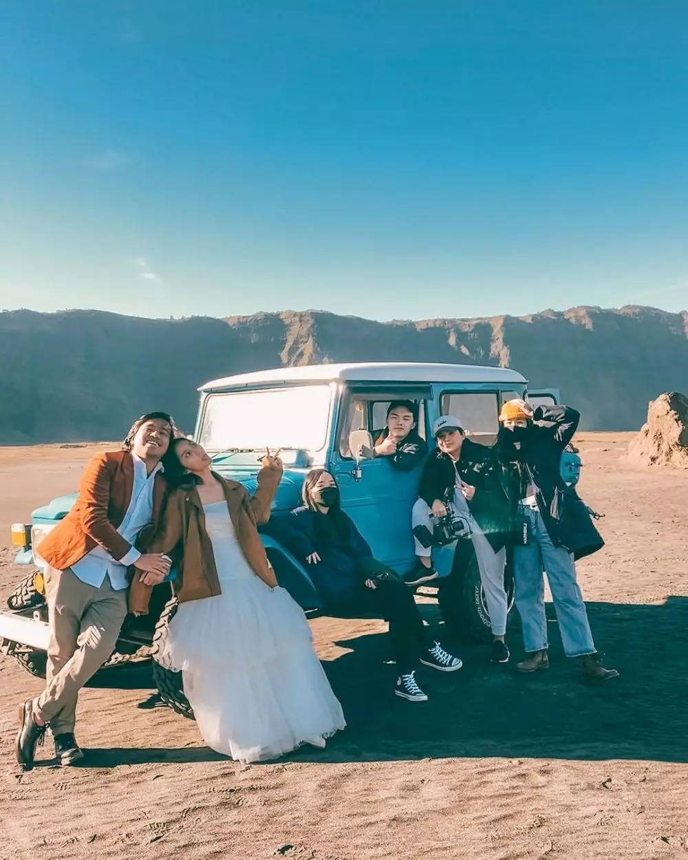 BTS prewed shoot Joshua Clairine © berbagai sumber BTS prewed shoot Joshua Clairine © berbagai sumber