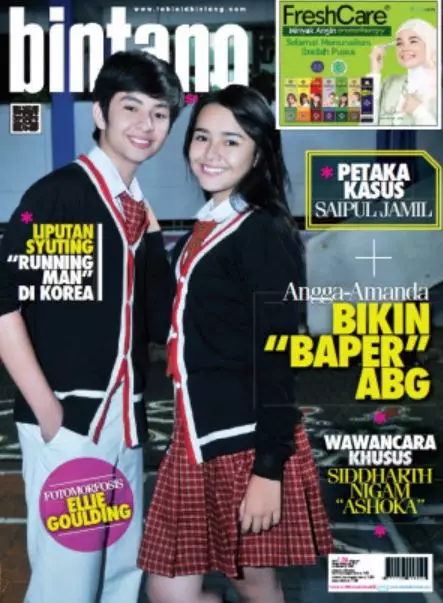 Amanda Manopo jadi cover majalah © 2021 brilio.net
