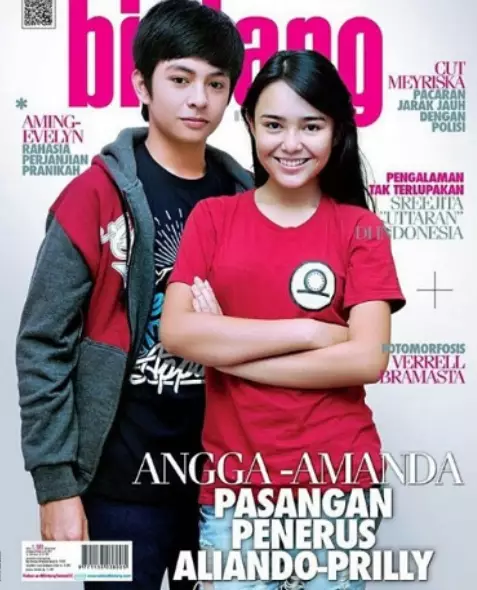 Amanda Manopo jadi cover majalah © 2021 brilio.net
