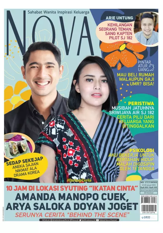 Amanda Manopo jadi cover majalah © 2021 brilio.net