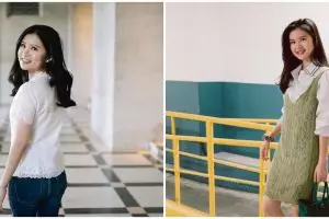 Biasa tampil natural, ini 8 pesona Felicia Tissue saat full makeup