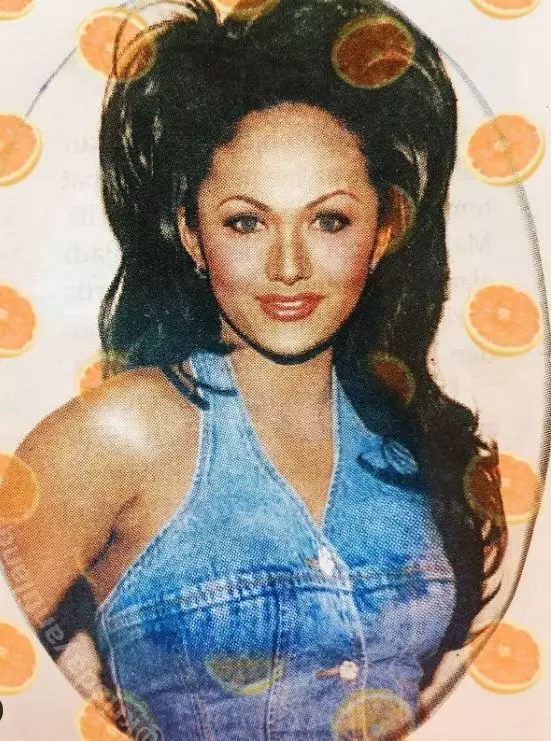 Potret lawas Krisdayanti dengan alis tipis Instagram/@krisdayantiland