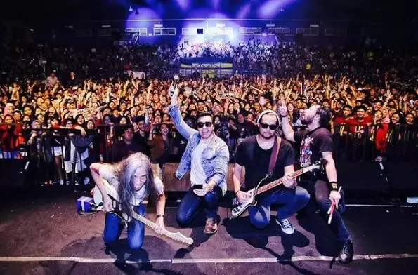 potret kebersamaan personel band Naif Instagram/@naifband