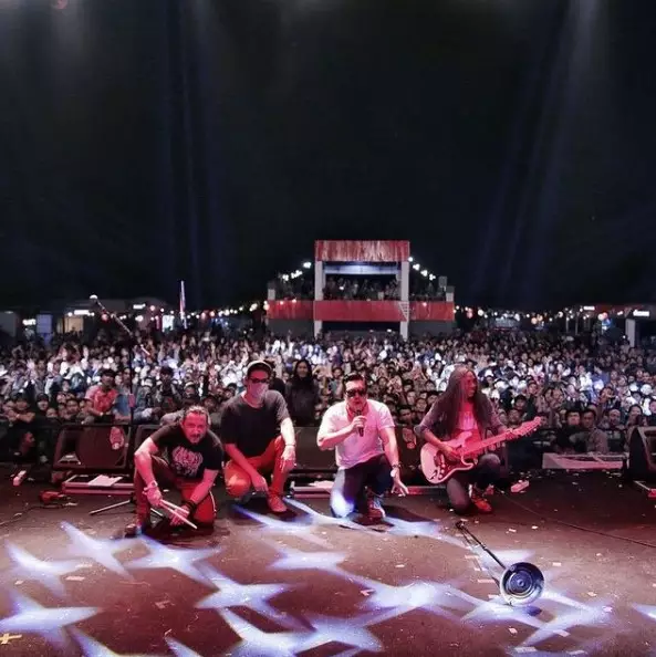 potret kebersamaan personel band Naif Instagram/@naifband