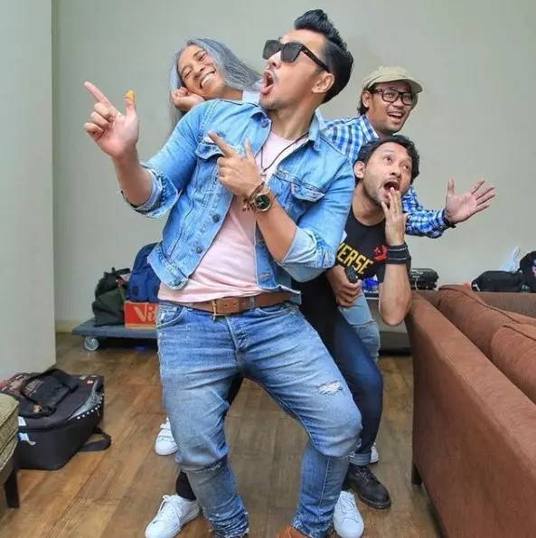potret kebersamaan personel band Naif Instagram/@naifband