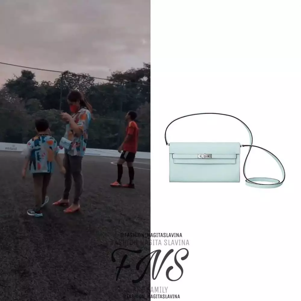 Taksiran harga tas Nagita Slavina © 2021 brilio.net