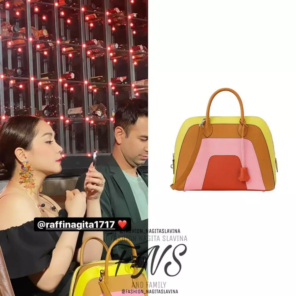 Taksiran harga tas Nagita Slavina © 2021 brilio.net