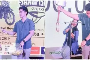 10 Gaya Nadya Arifta jadi MC di acara Kaesang, curi perhatian