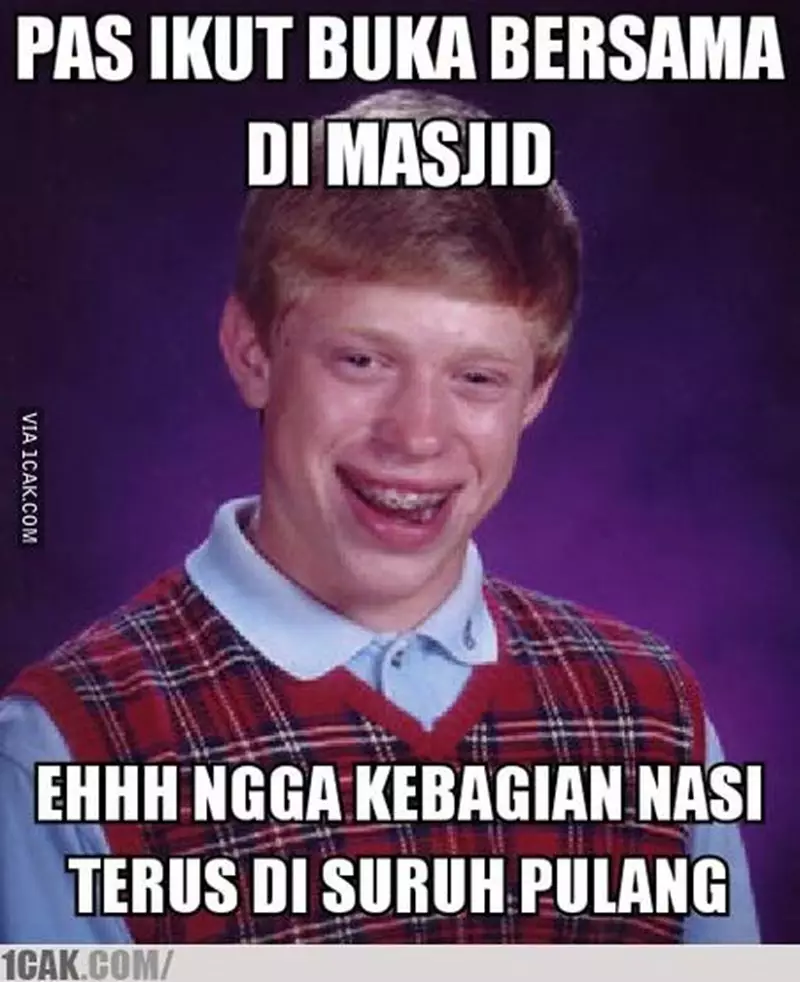 meme suka duka buka puasa bersama © 2021 berbagai sumber