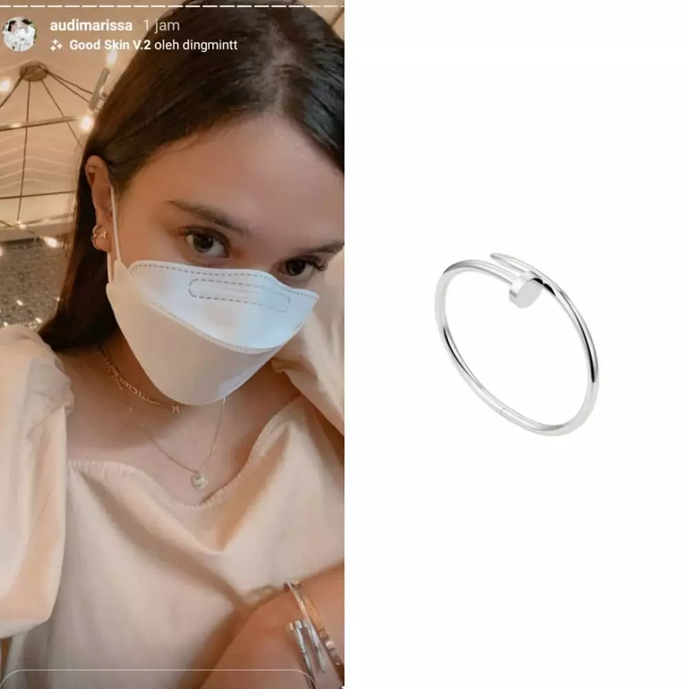 koleksi gelang audi marissa berharga fantastis © instagram