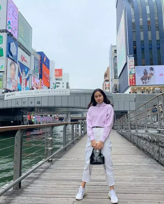 potret satine zaneta putri abimana  © instagram