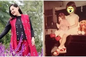 10 Potret masa kecil Mona Ratuliu, parasnya bule banget