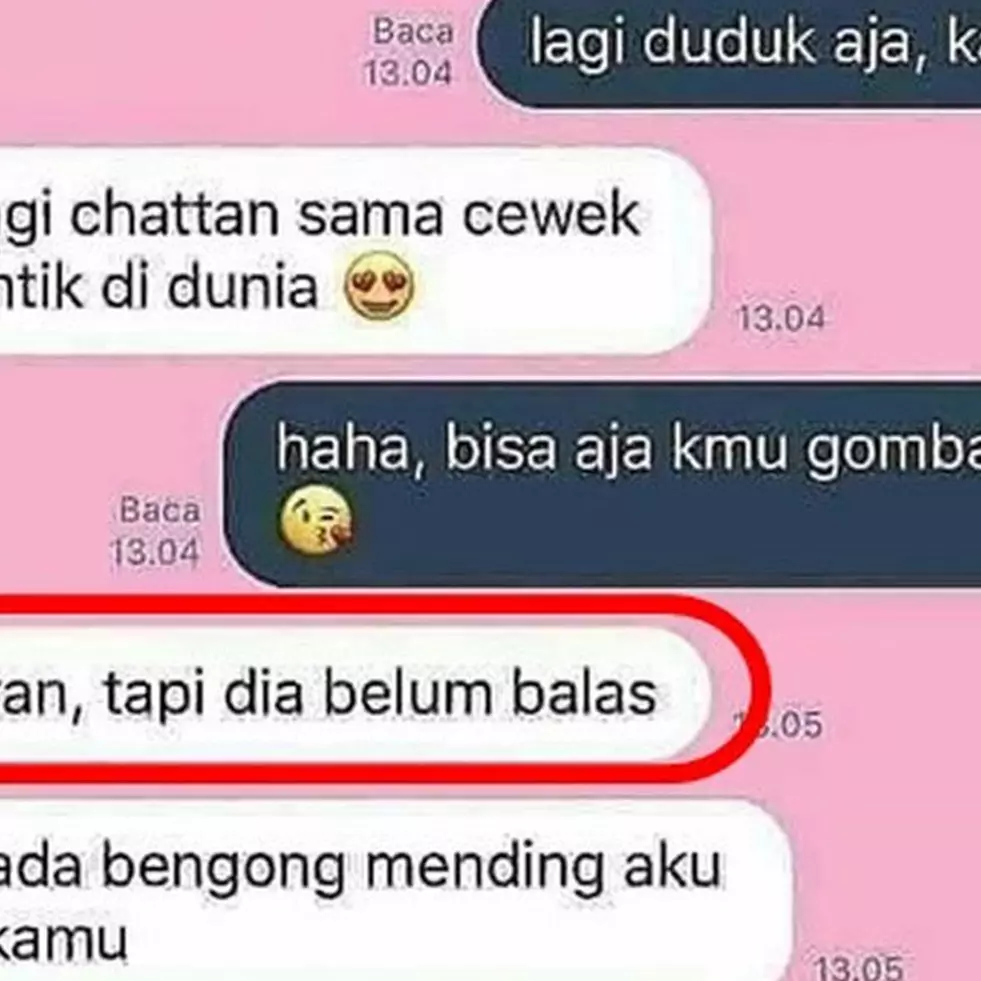 10 Chat lucu orang terlalu percaya diri ini endingnya ngenes abis