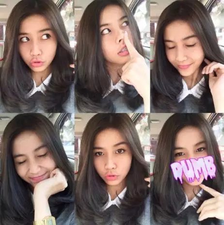 Transformasi Awkarin © berbagai sumber Transformasi Awkarin © berbagai sumber