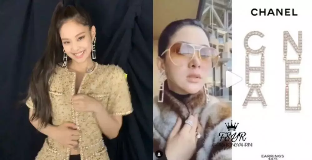 seleb kembaran outfit dengan Jennie Blackpink © 2021 brilio.net