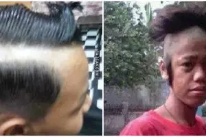 20 Model rambut nggak biasa warganet, ada yang bentuk peci