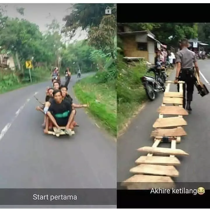 cowok kurang kerjaan di luar rumah © berbagai sumber